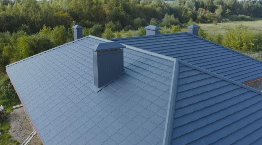 Professional metal roof installation in Cedar Point, KS